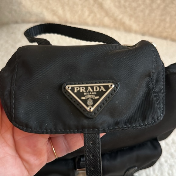 Prada Nylon Vela Mini Crossbody Backpack - Picture 2 of 8